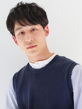 ガリカ(Gallica kinshicho) 【定元剛志】ビジネスやスーツにも◎黒髪マッシュ/韓国マッシュ