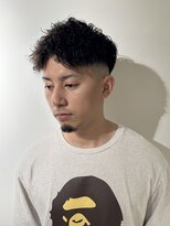 ザ オーダー(THE ORDER)&nbsp;スパイキーショートツイストスパイラルパーマフェードカット