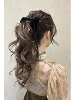 ヘーゼル 博多(HAZEL.)&nbsp;【リョケ】お呼ばれポニーテール