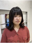 【 YUCCA 】大人可愛い20代30代40代外ハネ/アッシュ