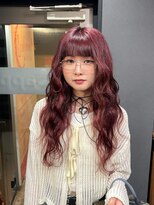 ボアップ(boappu)&nbsp;#カシスカラー#ロングヘア#エクステ#プルシール