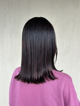 コルヘアー(Cor hair) 切りっぱなしロブ