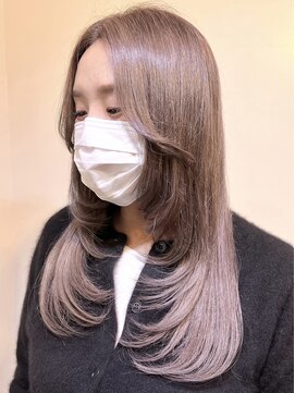 リリー シブヤ(Lilly shibuya) 【Lilly渋谷】#グレージュ#レイヤーカット#レイヤー#韓国