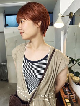 ウィット(wit) ショートマッシュショート /ダブルカラー/カラー/ブリーチ