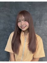 ウィリートーキョー 渋谷(WELLY TOKYO)&nbsp;ピンクベージュ★ きゃすみるちゃん御来店！