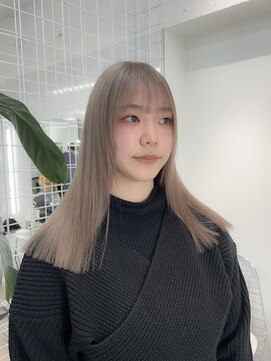 オニキス(ONYX) ブリーチカラー×ブロンドベージュ【aya指名】