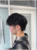 すっきりゆるふわパーマ