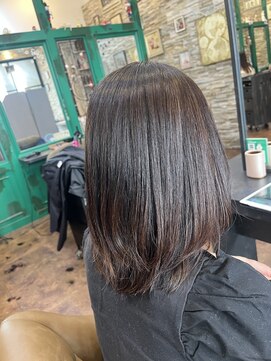 ヘアーラウンジ アンフィ 井土ヶ谷(Hair Lounge Anphi) 髪質改善ストレート