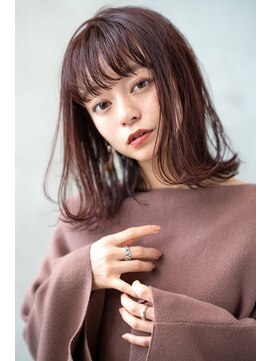 アンスリウム 吹田(Anthurium) 2025年版・小顔カットシースルーバング結べるボブこなれヘア