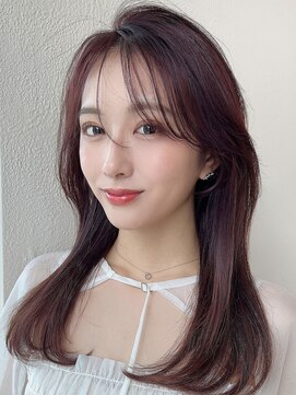 エイミーバイアフロートザガーデン 浦和店(amie by afloat the garden) 暗髪でも出せるこなれ感！ナチュラルセミロング【浦和】