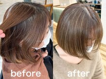 ヘアメイクガーデン(HairMake GARDEN)の雰囲気（【大人女性必見♪】“次世代の白髪染め”で明るいグレイカラー＊）