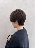 【qumu横浜】マッシュショート×グレージュ