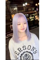 セレーネヘアー キョウト(Selene hair KYOTO) White purple