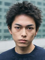 レタッチバイフィフス(RETOUCH by fifth) センターパートニュアンスパーマシャドウパーマフェザーパーマ