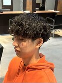 波巻きパーマ80%/メンズパーマ/波巻きパーマ/シャドウパーマ