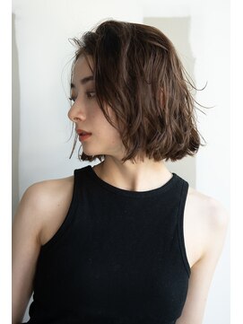 エインアンリー 明治神宮前(AIN.ANLY.) ボブパーマ、ボブパーマゆるめ、ニュアンスパーマ、毛先パーマ