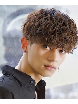 アストラ(ASTRA) MEN’S HAIR/波巻きツイストスパイラル/リバースセンターパート