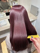 シュシュバイジャガラ 千葉駅北口店(chou chou byJAGARA)&nbsp;大人可愛いボルドーピンク【chouchou千葉・千葉駅】
