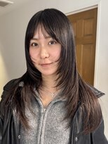 ナループロアポンテ(Nalu pu loa PONTE)&nbsp;ロングレイヤーミディアムレイヤーシャギーカットハッシュカット