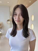 メゾンルヴェール 岐阜穂積(Maison LeVert)&nbsp;外はねミディ×オリーブベージュ