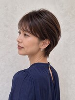 シオミエイチ タイムレス 垂水(shiomi H timeless)&nbsp;【凛と見えるハンサムショート】横顔美人/女優ショート