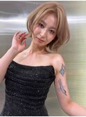 《SOYON》束感レイヤーボブ