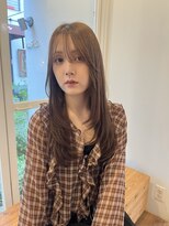 ヨーク(YOKE)&nbsp;ロングレイヤー/髪質改善カラー/ベージュ