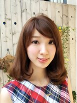 モンマロック(mon MAROC) 上品カールでフェミニンミディアム