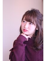 ルーミールーム(RoomieRoom)&nbsp;フォギ―ピンク大人可愛いゆるふわ無造作愛されスタイル