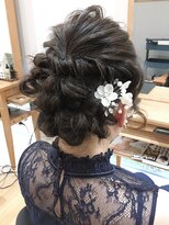 ニコットヘア(nicotto hair)&nbsp;着物でもOK☆パーティーアレンジ