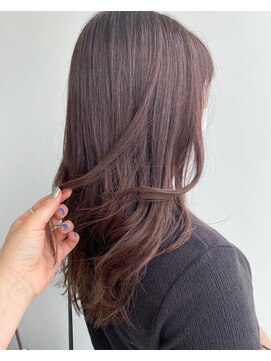 ヘアメイク オブジェ(hair make objet) 韓国スタイル　ブラウン