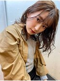 【loki】セミロング×オレンジベージュ