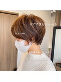 ママさんに大人気ショート☆乾かすだけの簡単スタイリング◎
