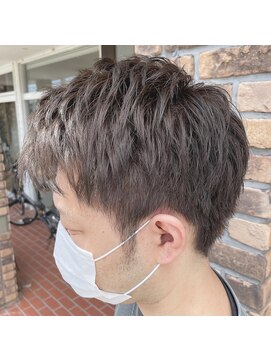 ピュール(PUR) メンズに人気なブルーアッシュ