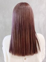 アイティー バイ アルバム 中野店(IT by ALBUM) ダークピンク_マロンベージュAラインボブ_ba318042