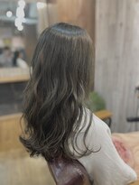 アグ ヘアー パルス 清水駅前店(Agu hair pulse) 大人可愛い抜け感オリーブアッシュ