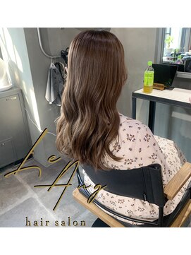 レアング(LeAng) #プラチナベージュ