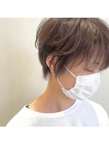 コード(Chord)&nbsp;ぼかしhighlight、ミルクティーベージュ、ハンサムショート谷合