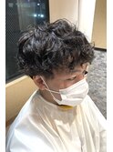 スパイラルパーマ