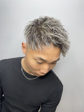 レックス(Rex) 【SNSで大人気！】ホワイトメッシュ×イナズマツイスト！