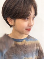 サンド 銀座(sand)&nbsp;真雪ショート　ハンサムショート　グレージュ　グレージュ