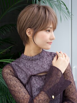 エインアンリー 表参道(AIN.ANLY.) 前髪あり大人ショート20代30代40代【AIN.表参道】川原大地