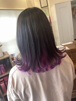 メレット(Meret)&nbsp;インナーカラー【ピンク×ヴァイオレット】