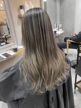 ブルー(BLUE.) ☆海外ヘア☆バレイヤージュ