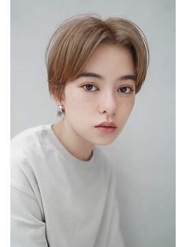 ギークス(GEEKS) 【GEEKS渋谷】中性的/ハンサムショート/春カラー/20代30代/小顔