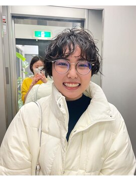 ナループロアボタン(Nalu pu loa BOTAN) パーマ/ショート/ショートパーマ/ワンカールパーマ