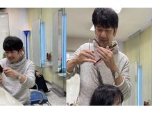 美容室フェミニンの雰囲気（ベテランの担当スタッフが、最後まで責任を持って施術致します。）