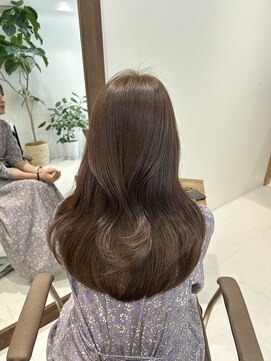 リル 茅ヶ崎(Liru:) 【ami】オリーブベージュ☆透明感カラー/オリーブカラー