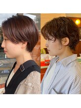 スタイリングのしやすさ重視のこだわりショートヘア
