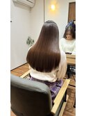 水素美髪ストレート